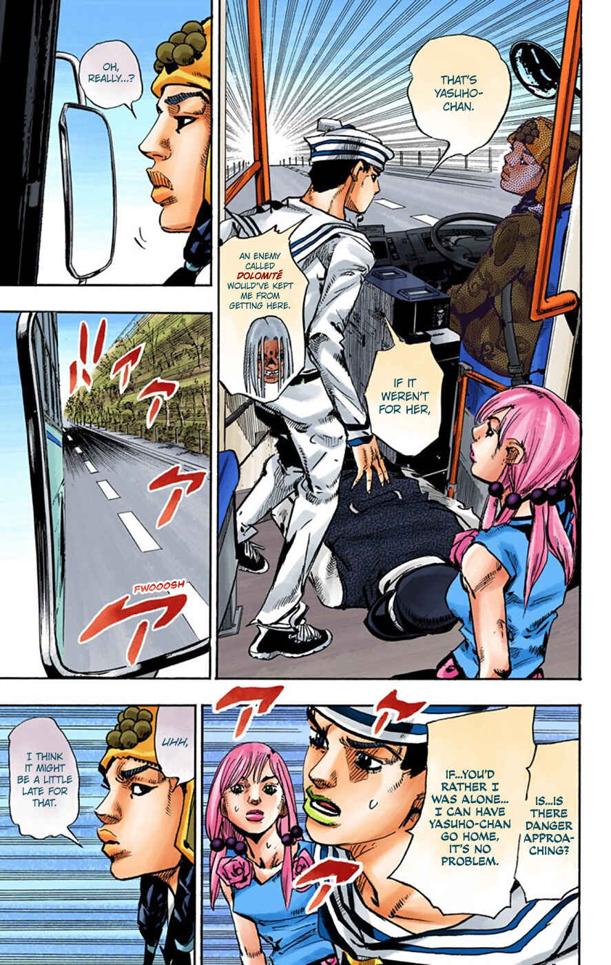 Page 4 Chapter 65 JoJos Bizarre Adventure, Part 8: JoJolion (Official Colored)