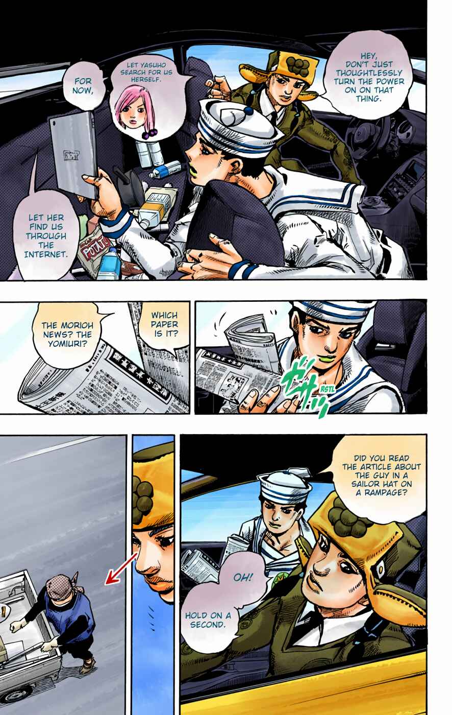 Page 8 Chapter 89 JoJos Bizarre Adventure, Part 8: JoJolion (Official Colored)