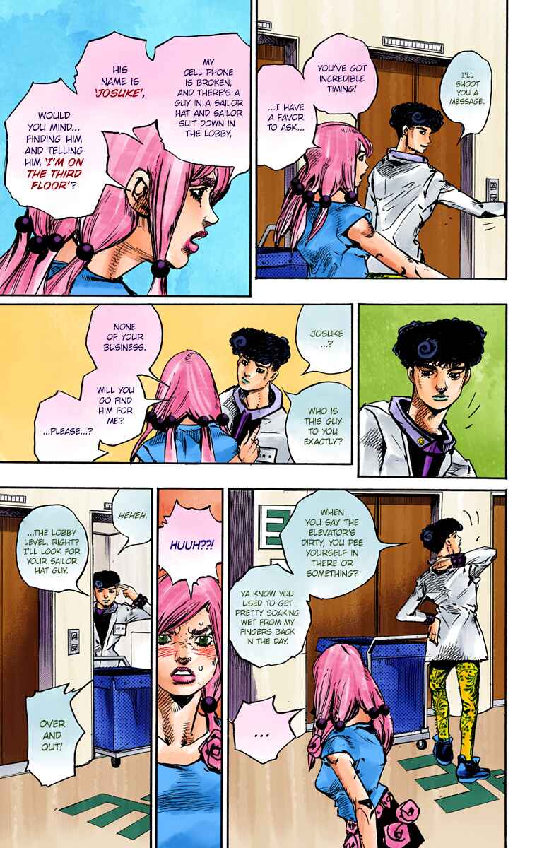 Page 25 Chapter 81 JoJos Bizarre Adventure, Part 8: JoJolion (Official Colored)