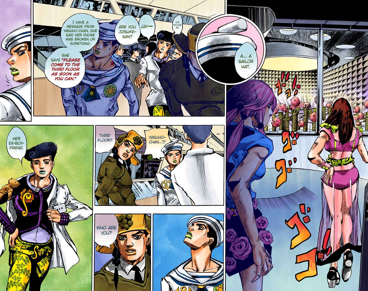 Page 38 Chapter 81 JoJos Bizarre Adventure, Part 8: JoJolion (Official Colored)