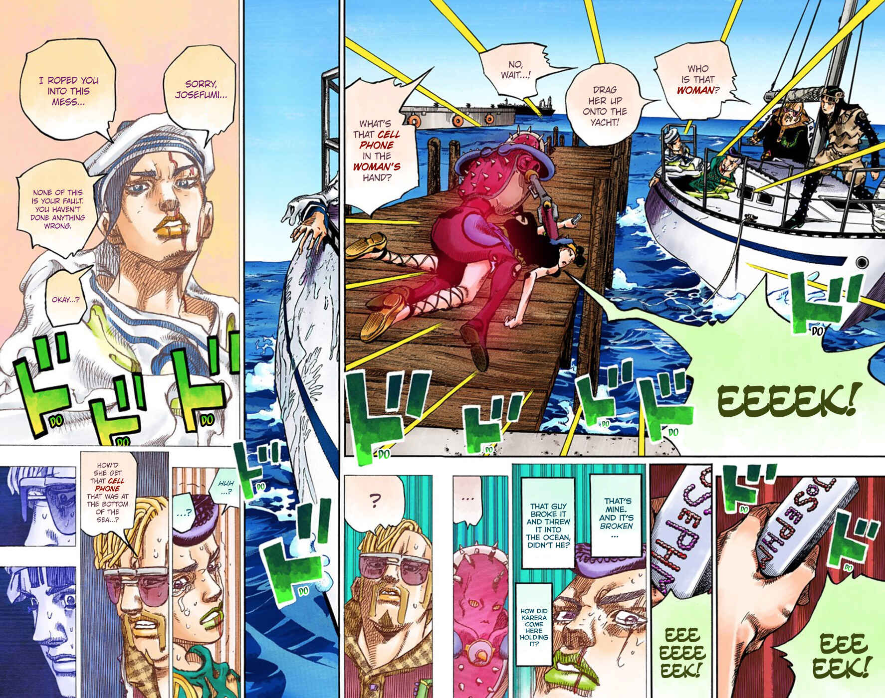 Page 18 Chapter 52 JoJos Bizarre Adventure, Part 8: JoJolion (Official Colored)