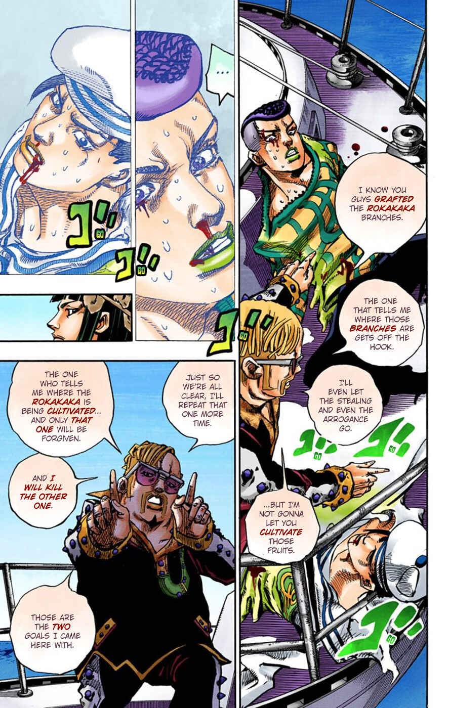 Page 8 Chapter 52 JoJos Bizarre Adventure, Part 8: JoJolion (Official Colored)