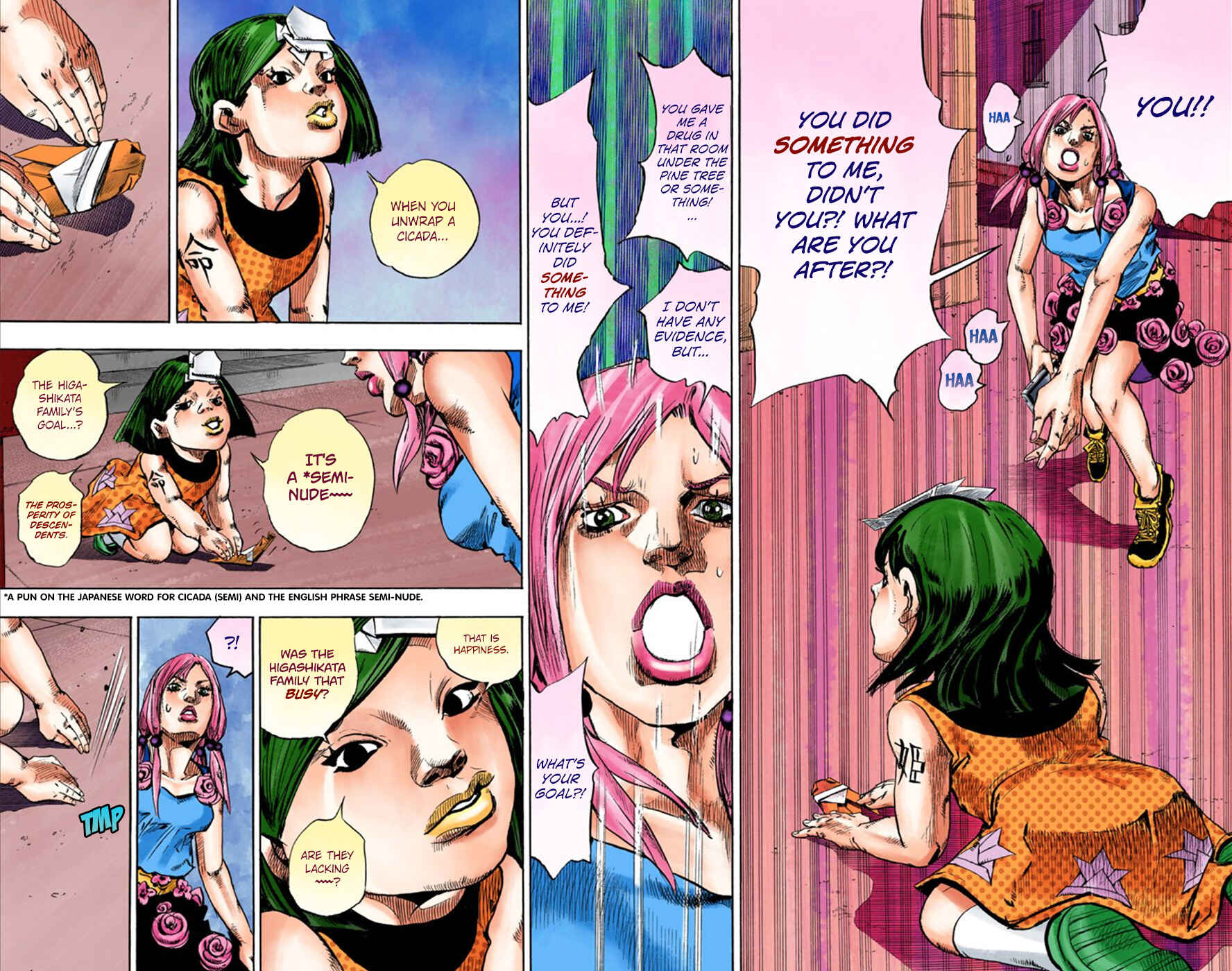 Page 42 Chapter 24 JoJos Bizarre Adventure, Part 8: JoJolion (Official Colored)