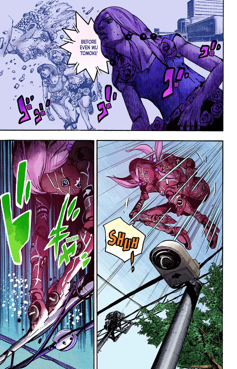 Page 10 Chapter 91 JoJos Bizarre Adventure, Part 8: JoJolion (Official Colored)
