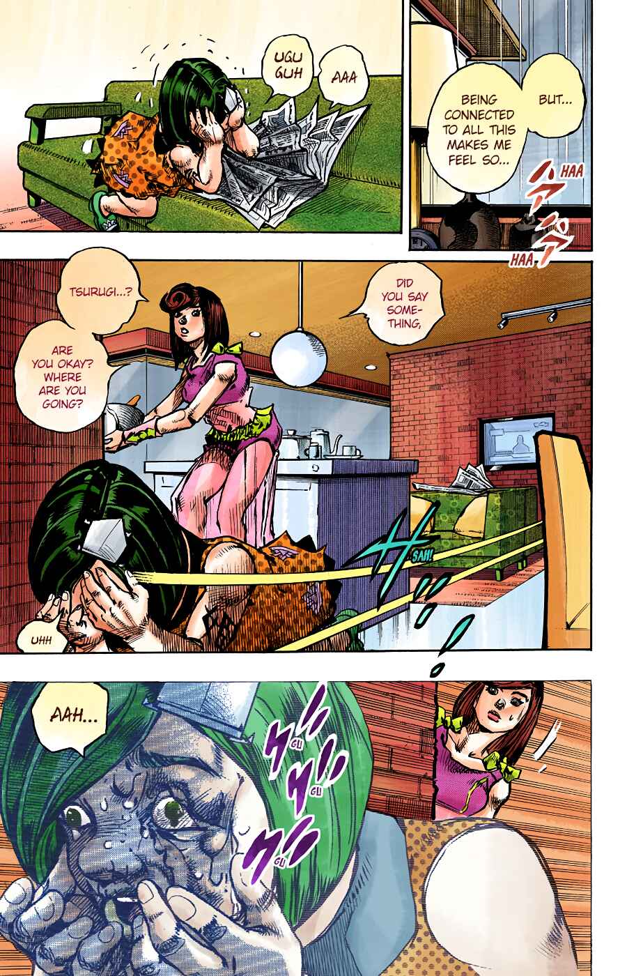 Page 14 Chapter 91 JoJos Bizarre Adventure, Part 8: JoJolion (Official Colored)