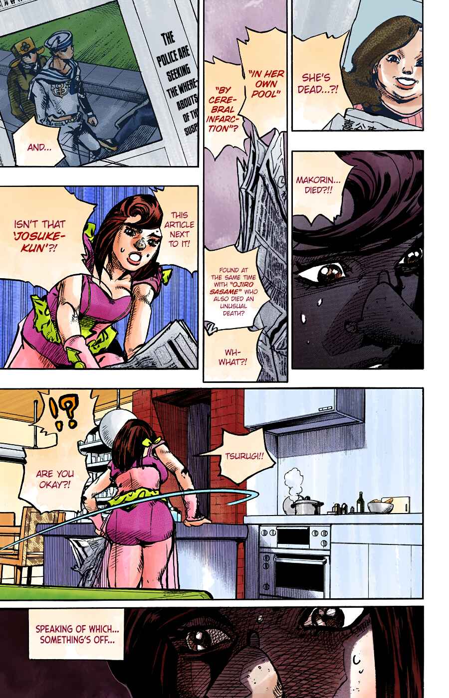 Page 16 Chapter 91 JoJos Bizarre Adventure, Part 8: JoJolion (Official Colored)