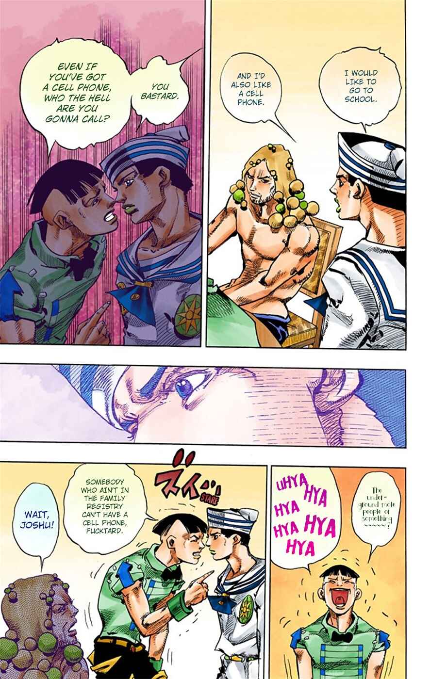 Page 12 Chapter 18 JoJos Bizarre Adventure, Part 8: JoJolion (Official Colored)