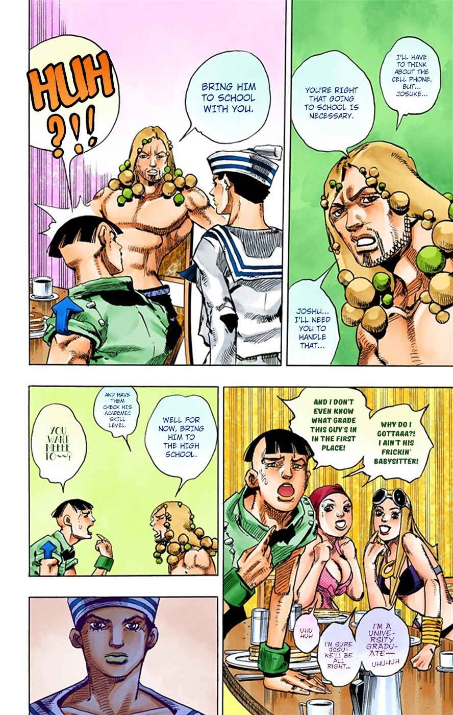 Page 13 Chapter 18 JoJos Bizarre Adventure, Part 8: JoJolion (Official Colored)