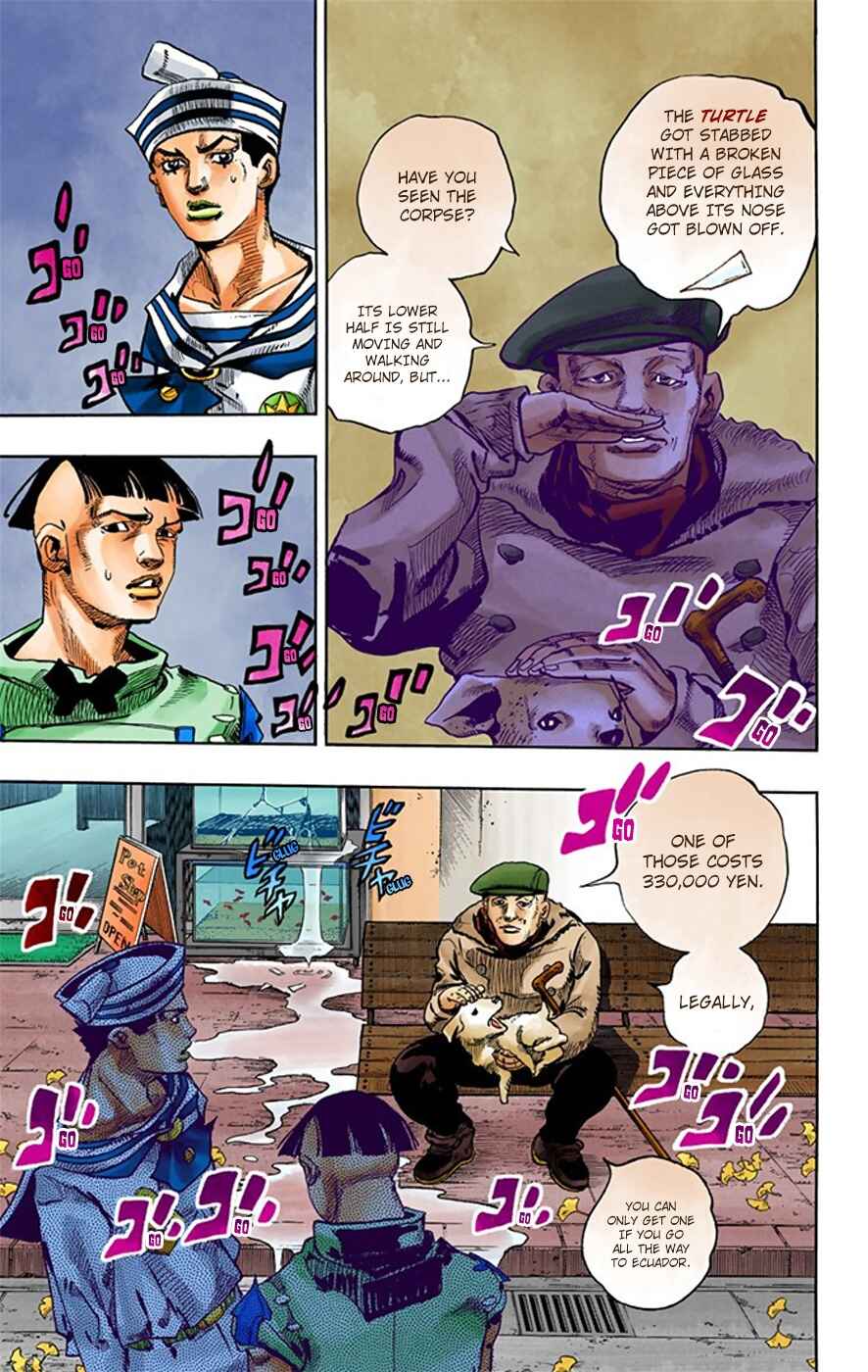 Page 42 Chapter 18 JoJos Bizarre Adventure, Part 8: JoJolion (Official Colored)