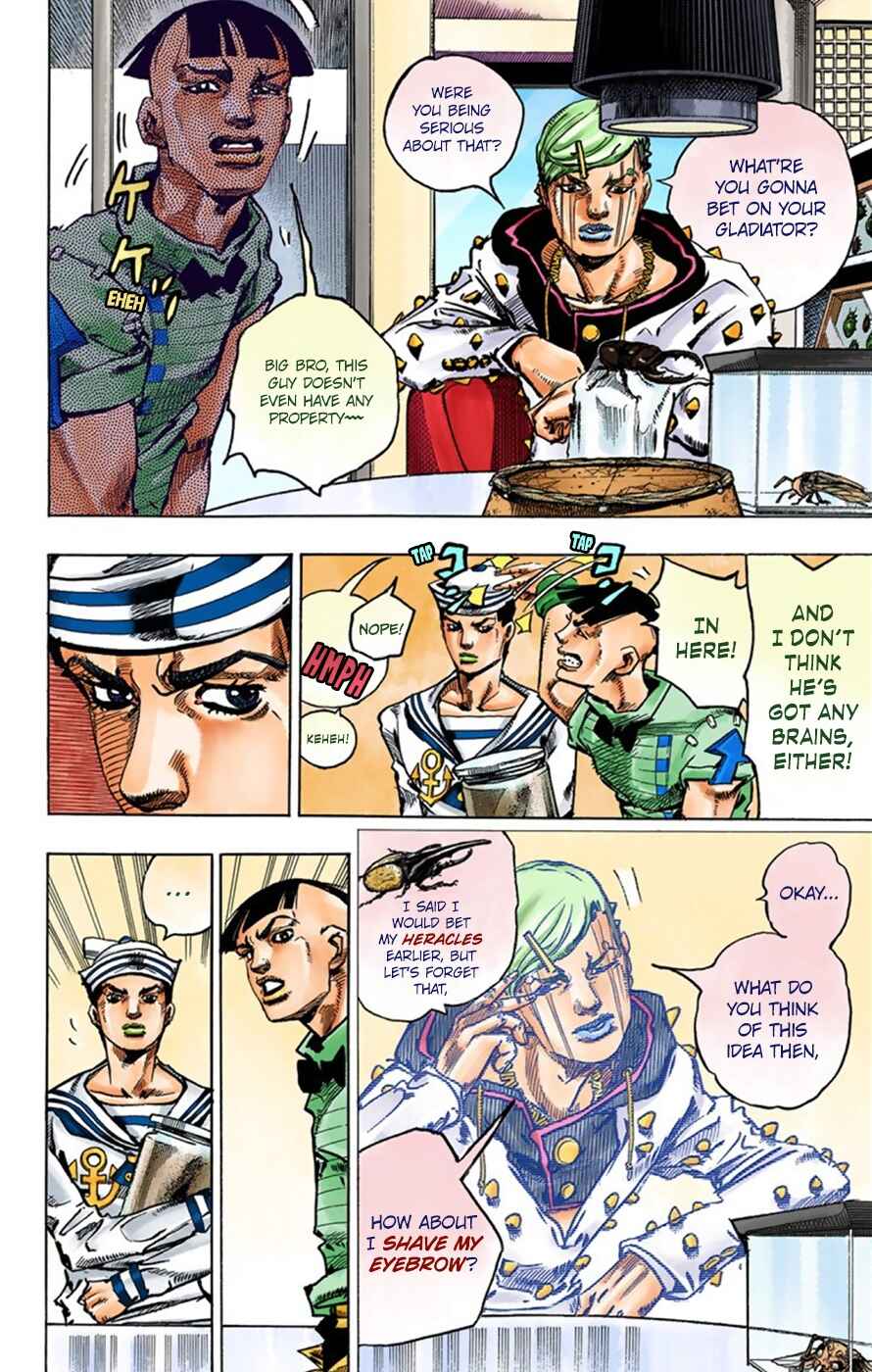 Page 11 Chapter 35 JoJos Bizarre Adventure, Part 8: JoJolion (Official Colored)