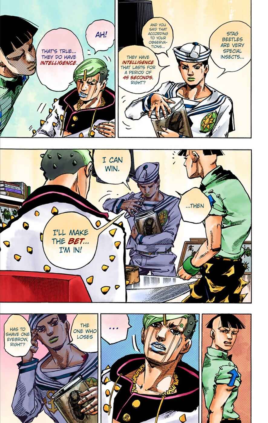 Page 14 Chapter 35 JoJos Bizarre Adventure, Part 8: JoJolion (Official Colored)