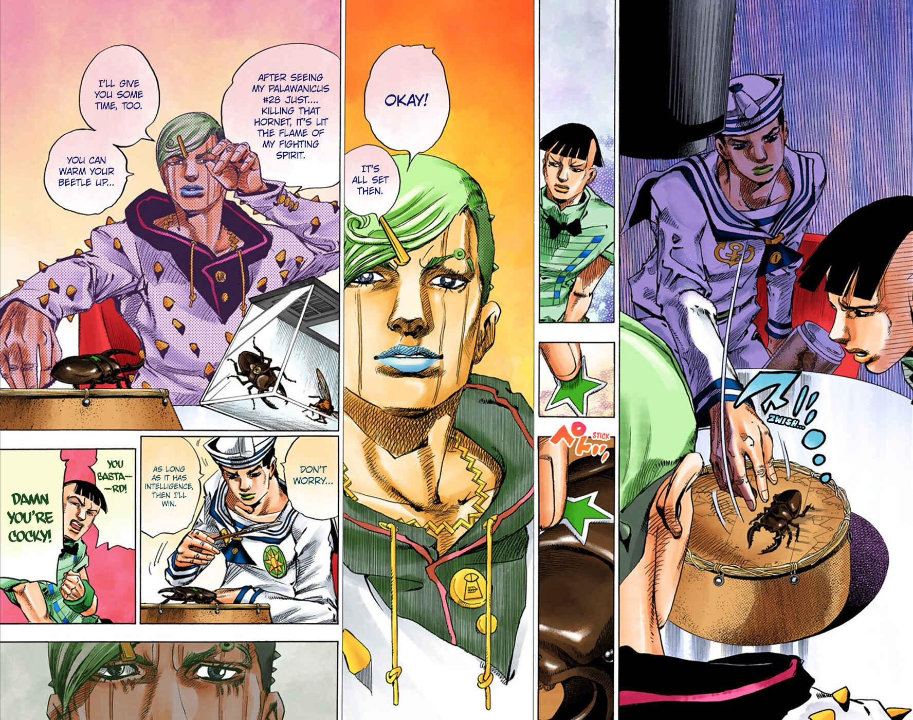 Page 15 Chapter 35 JoJos Bizarre Adventure, Part 8: JoJolion (Official Colored)