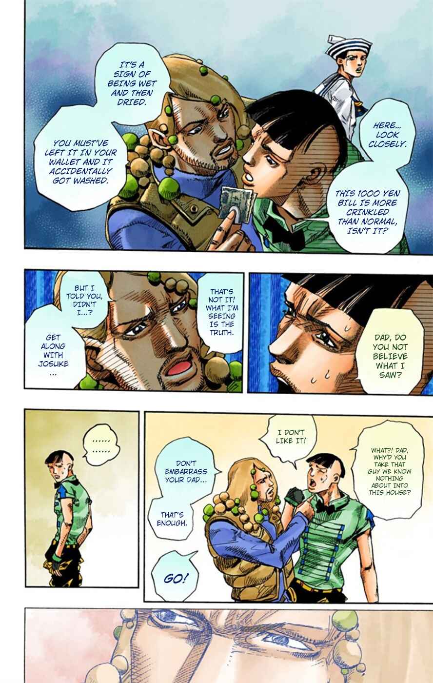 Page 13 Chapter 12 JoJos Bizarre Adventure, Part 8: JoJolion (Official Colored)