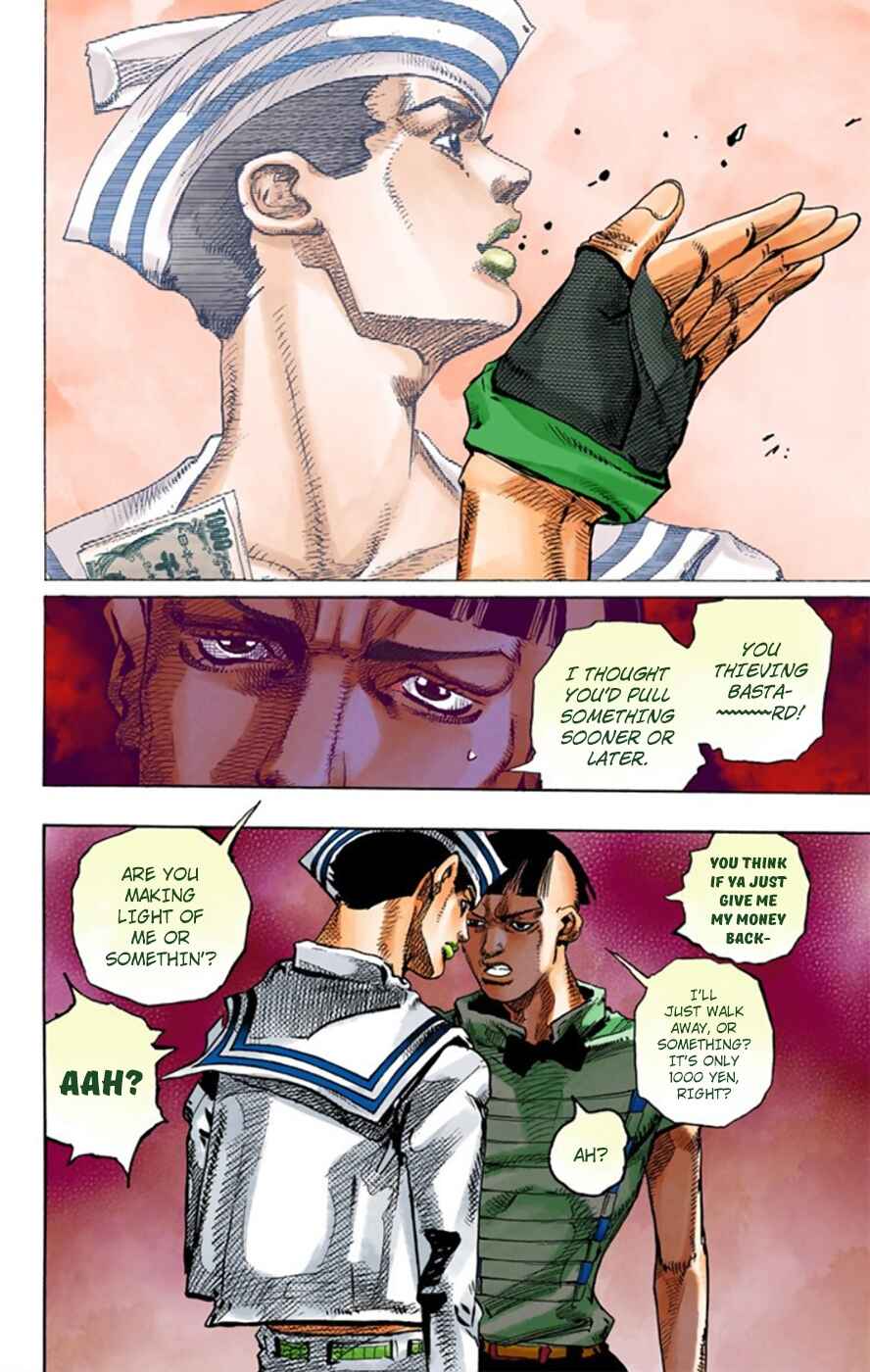 Page 9 Chapter 12 JoJos Bizarre Adventure, Part 8: JoJolion (Official Colored)