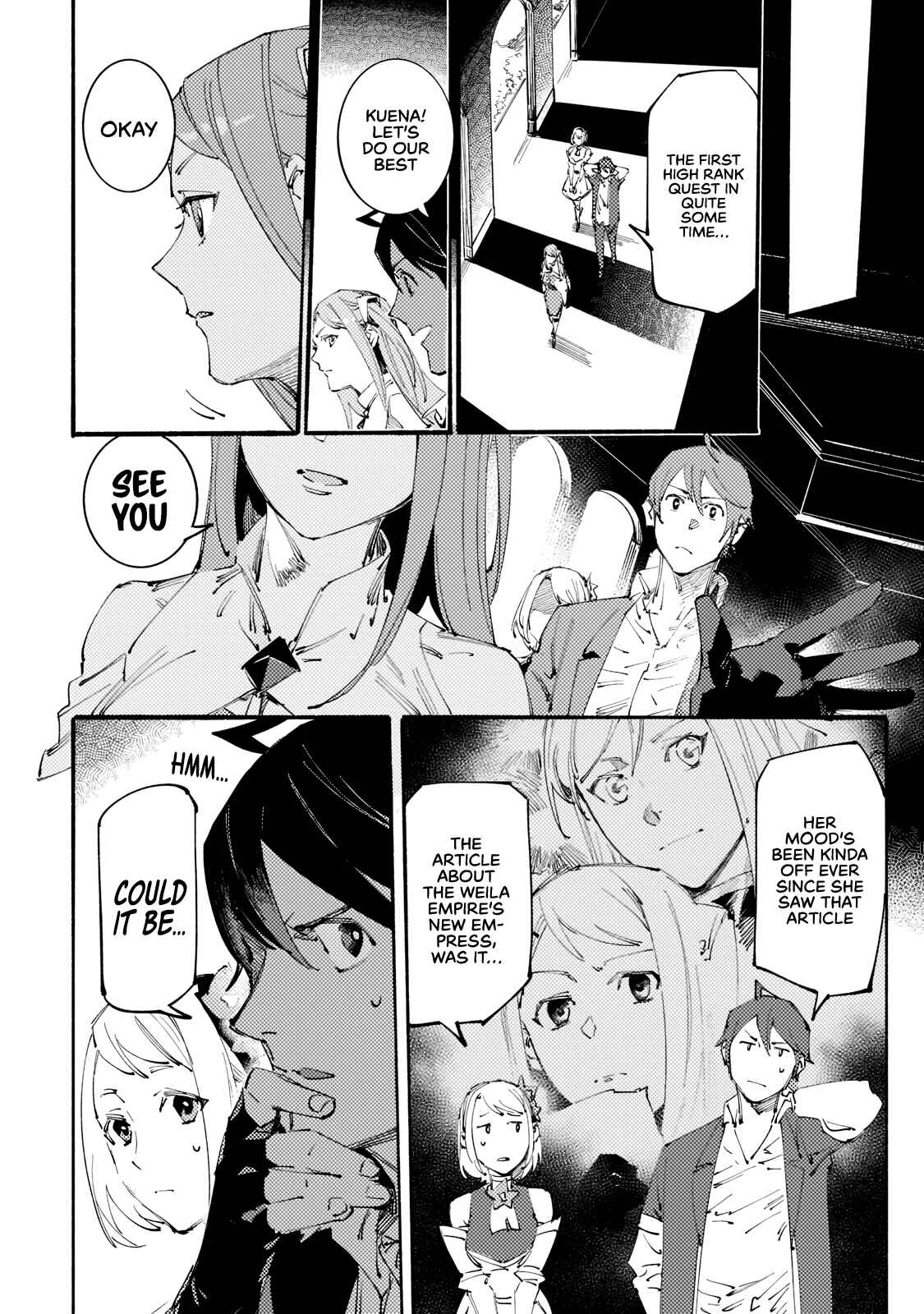 Page 12 Chapter 13 Black na Kishidan no Dorei ga White na Boukensha Guild ni Hikinukarete S-Rank ni Narimashita