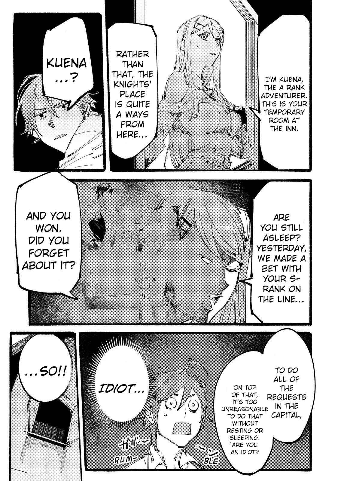 Page 4 Chapter 4 Black na Kishidan no Dorei ga White na Boukensha Guild ni Hikinukarete S-Rank ni Narimashita
