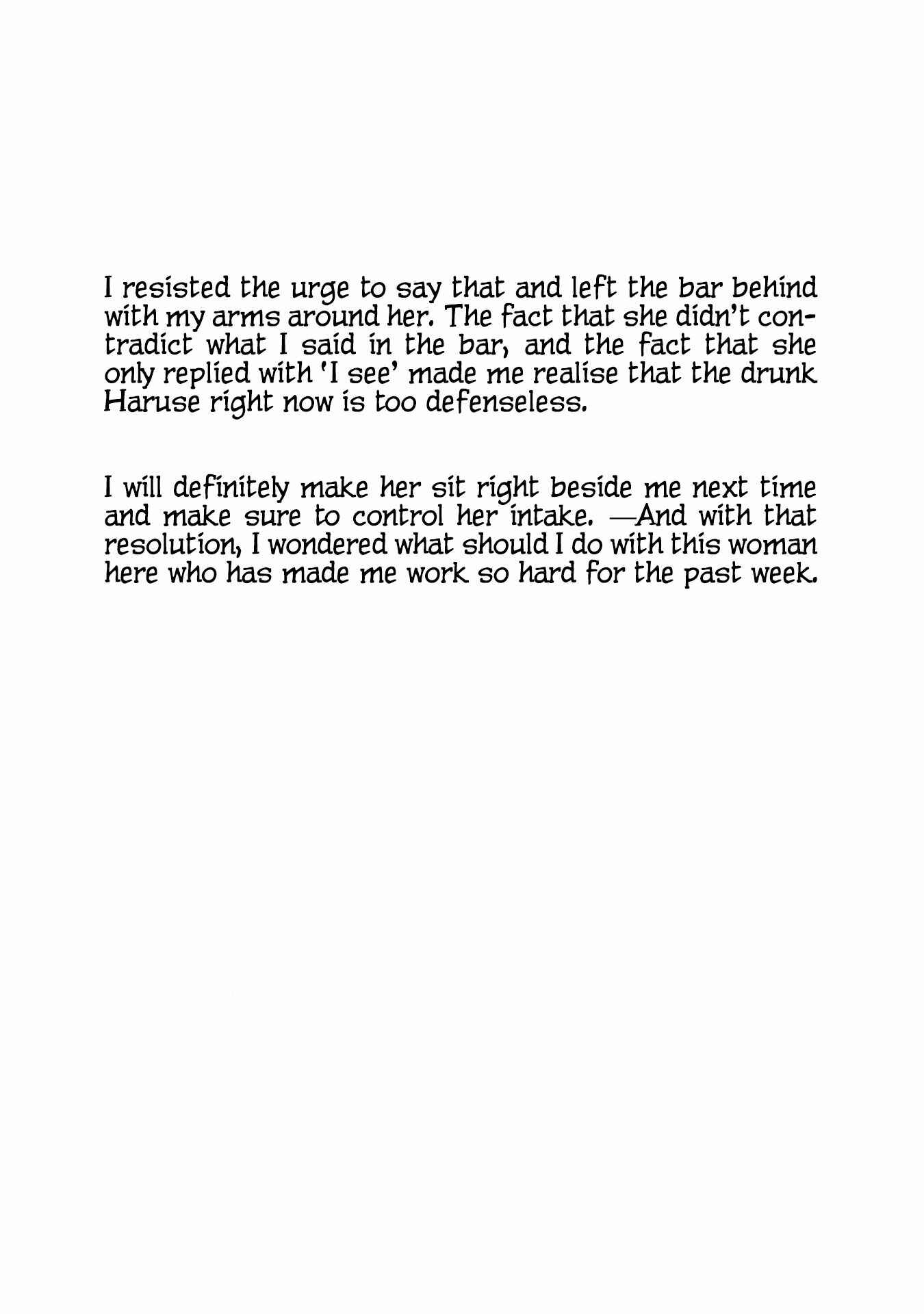 Page 48 Chapter 4 I Wont Let You Go Until You Say You Like It
