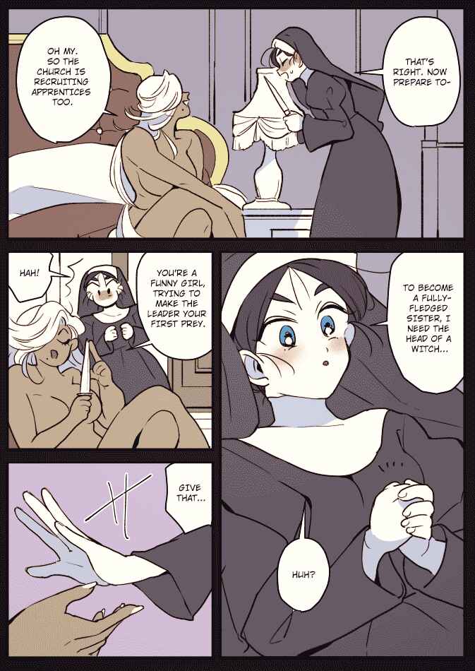 Page 4 Chapter 1 Witch and Apprentice Sister