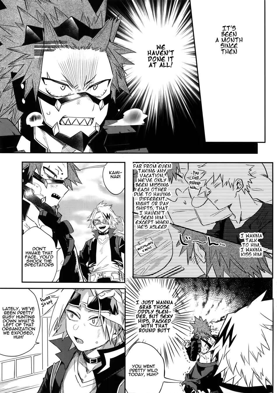 Page 14 Chapter Unknown_8d8f Boku no Hero Academia - Ai denakereba nanto yobu (Doujinshi)