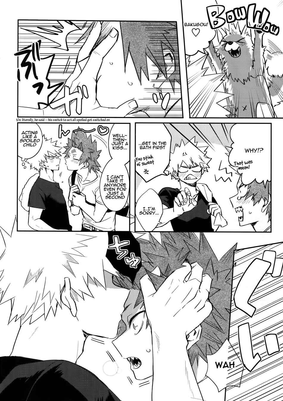Page 5 Chapter Unknown_8d8f Boku no Hero Academia - Ai denakereba nanto yobu (Doujinshi)