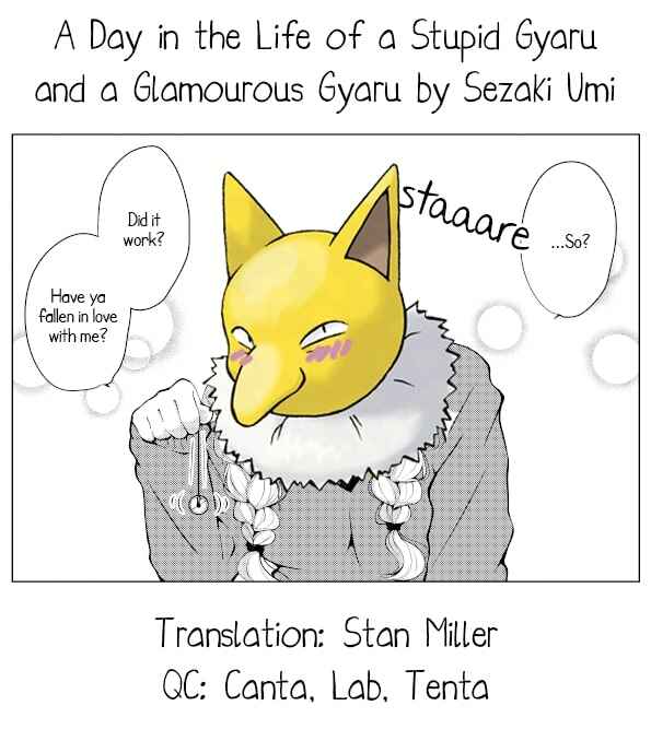 Page 4 Chapter Unknown_aafe A Day in the Life of a Stupid Gyaru and a Glamourous Gyaru