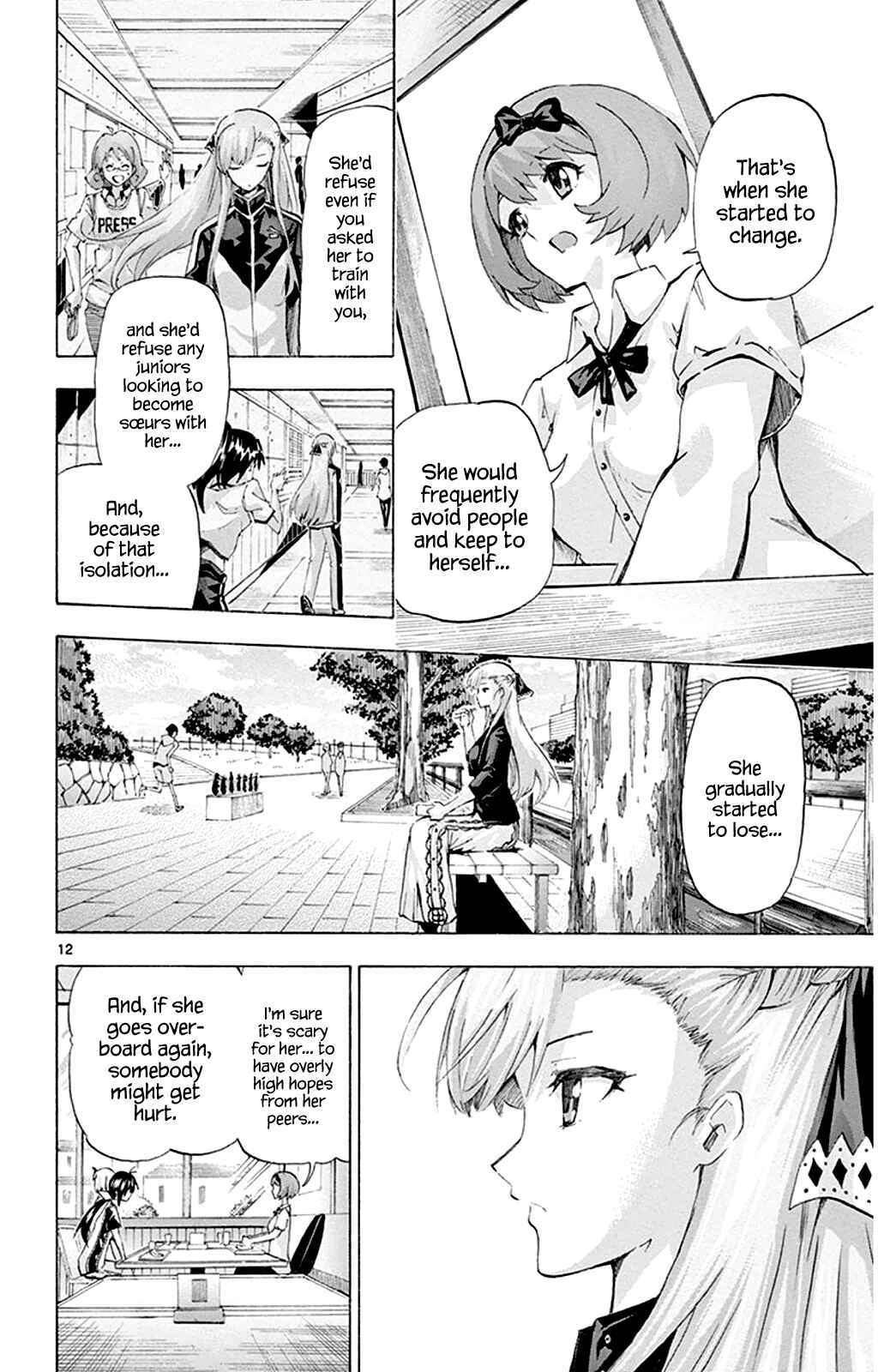 Page 12 Chapter 95 Keijo!!!!!!!!