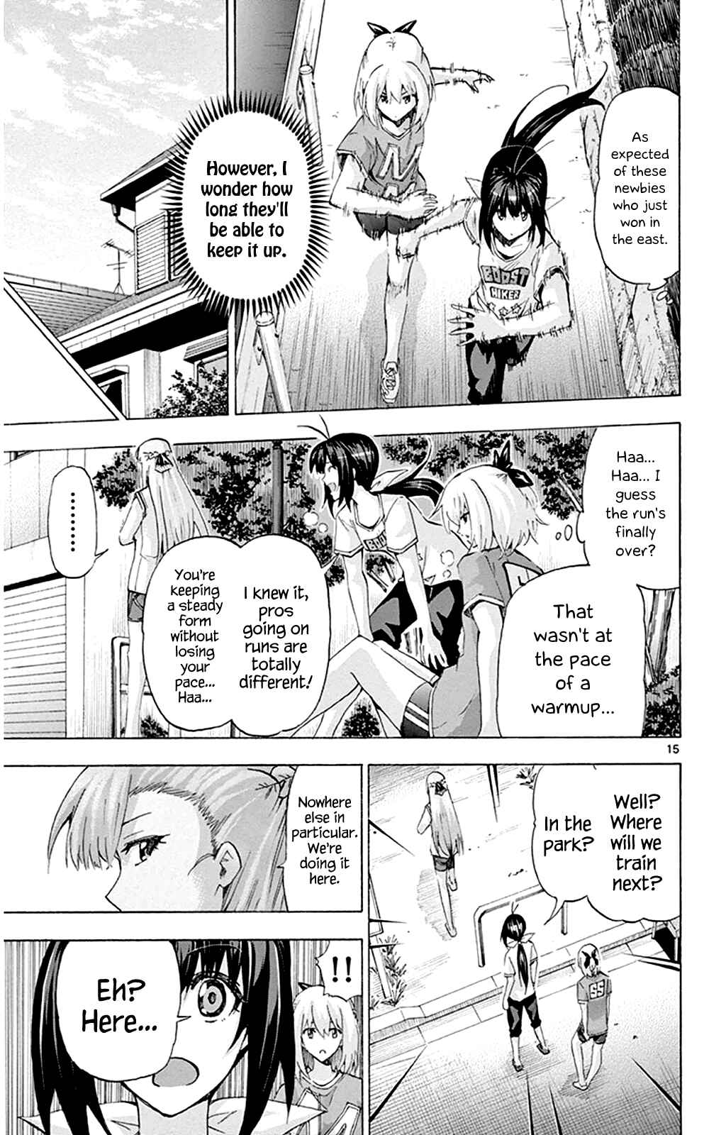 Page 15 Chapter 95 Keijo!!!!!!!!