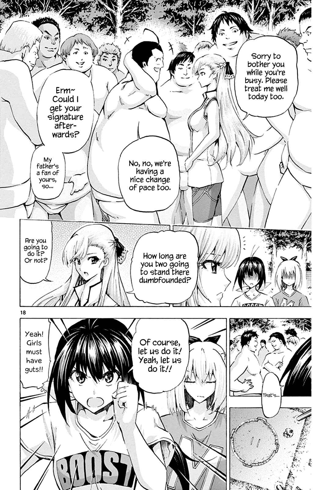 Page 18 Chapter 95 Keijo!!!!!!!!