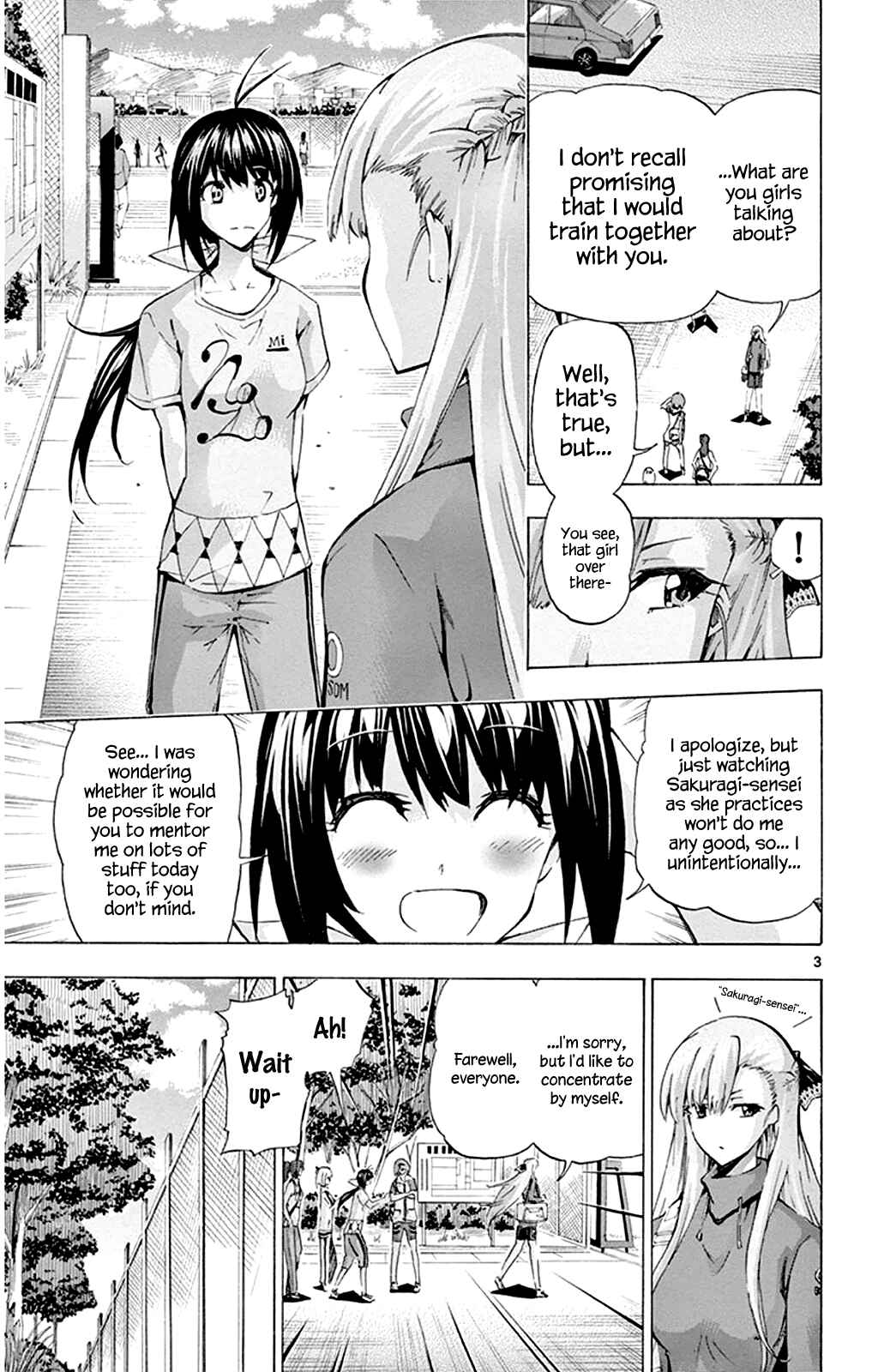 Page 3 Chapter 95 Keijo!!!!!!!!