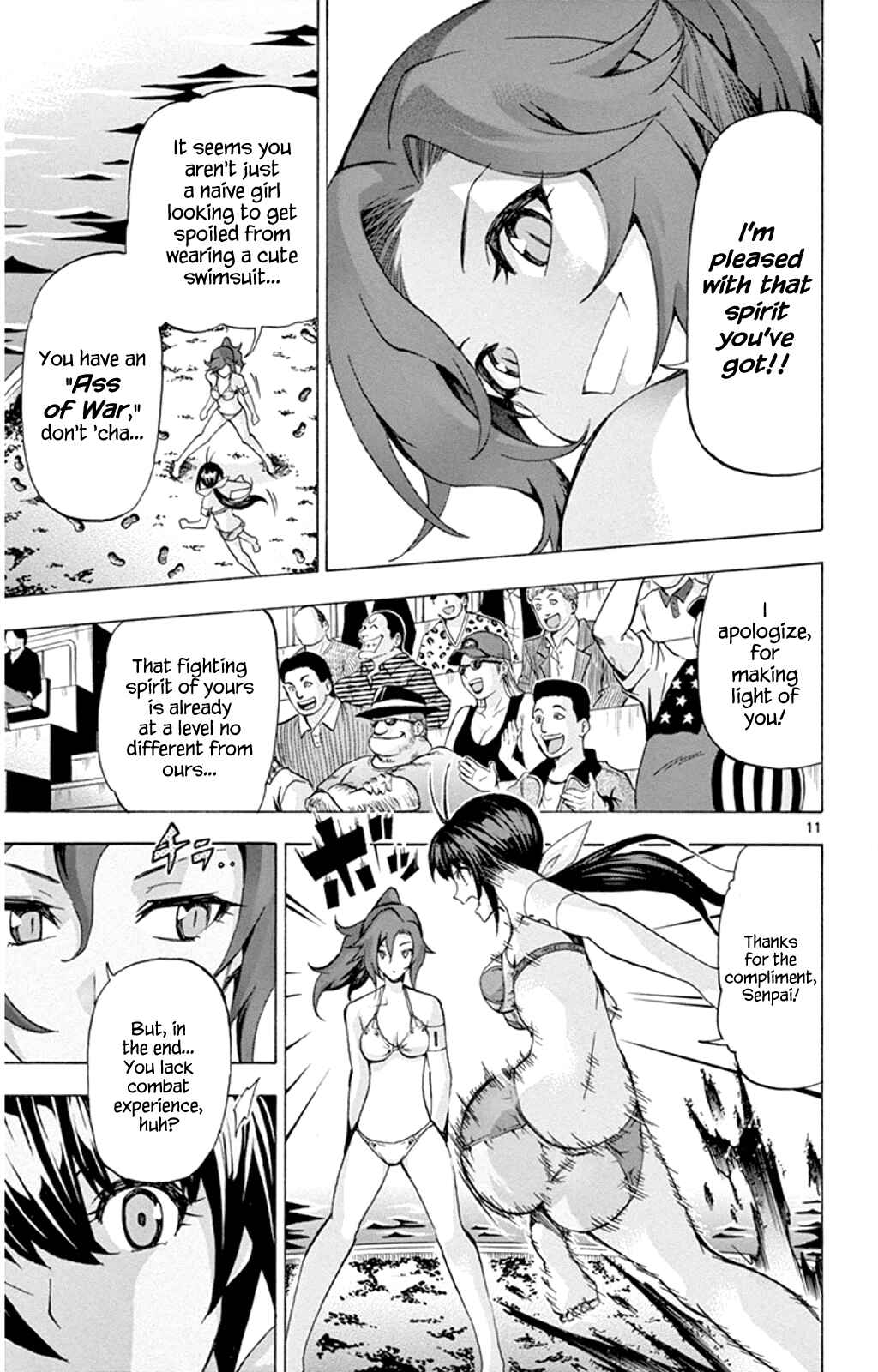 Page 10 Chapter 92 Keijo!!!!!!!!