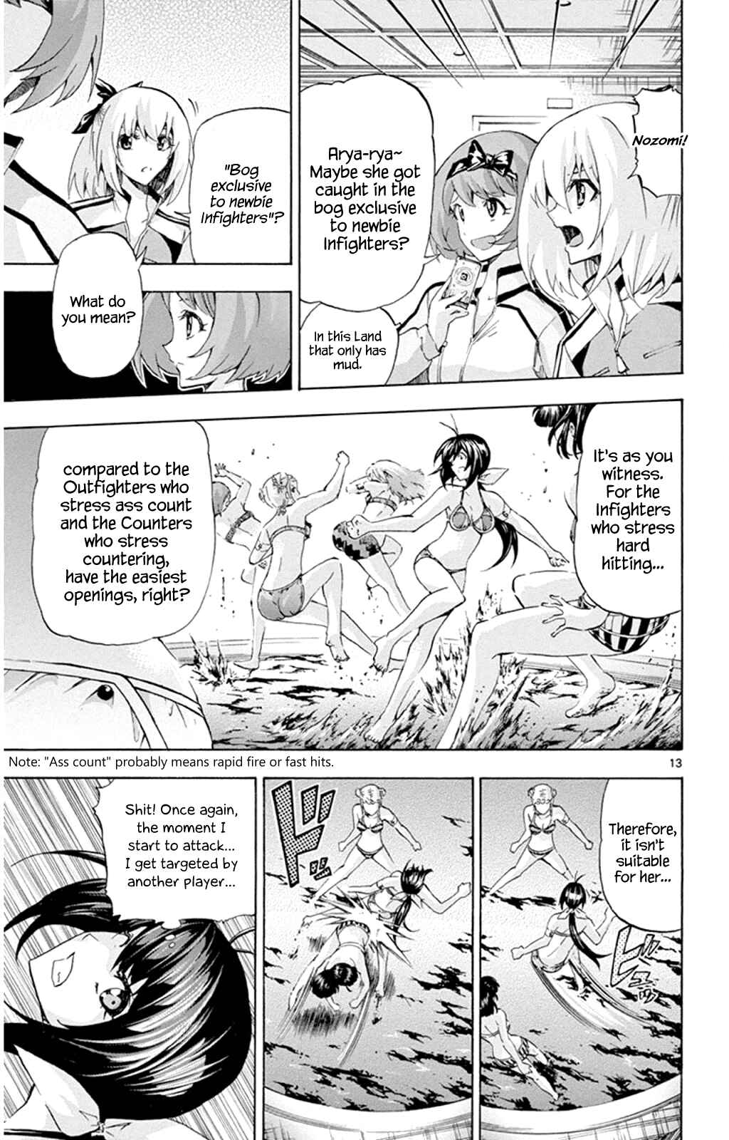 Page 12 Chapter 92 Keijo!!!!!!!!