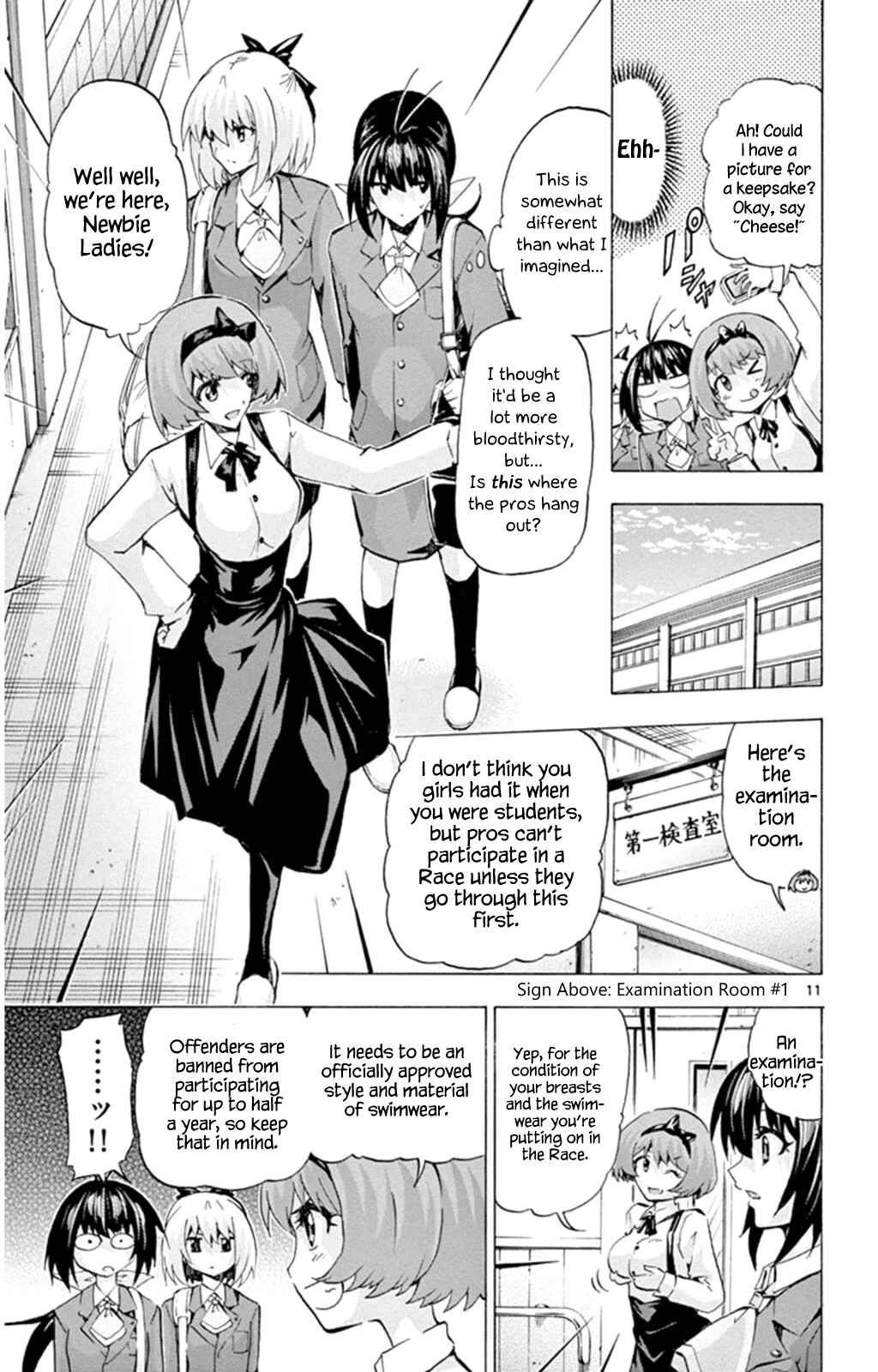 Page 11 Chapter 90 Keijo!!!!!!!!