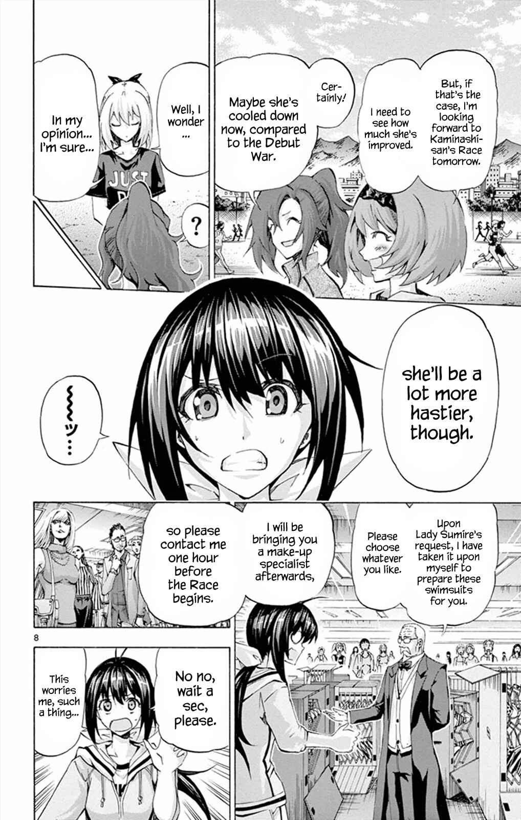 Page 11 Chapter 98 Keijo!!!!!!!!