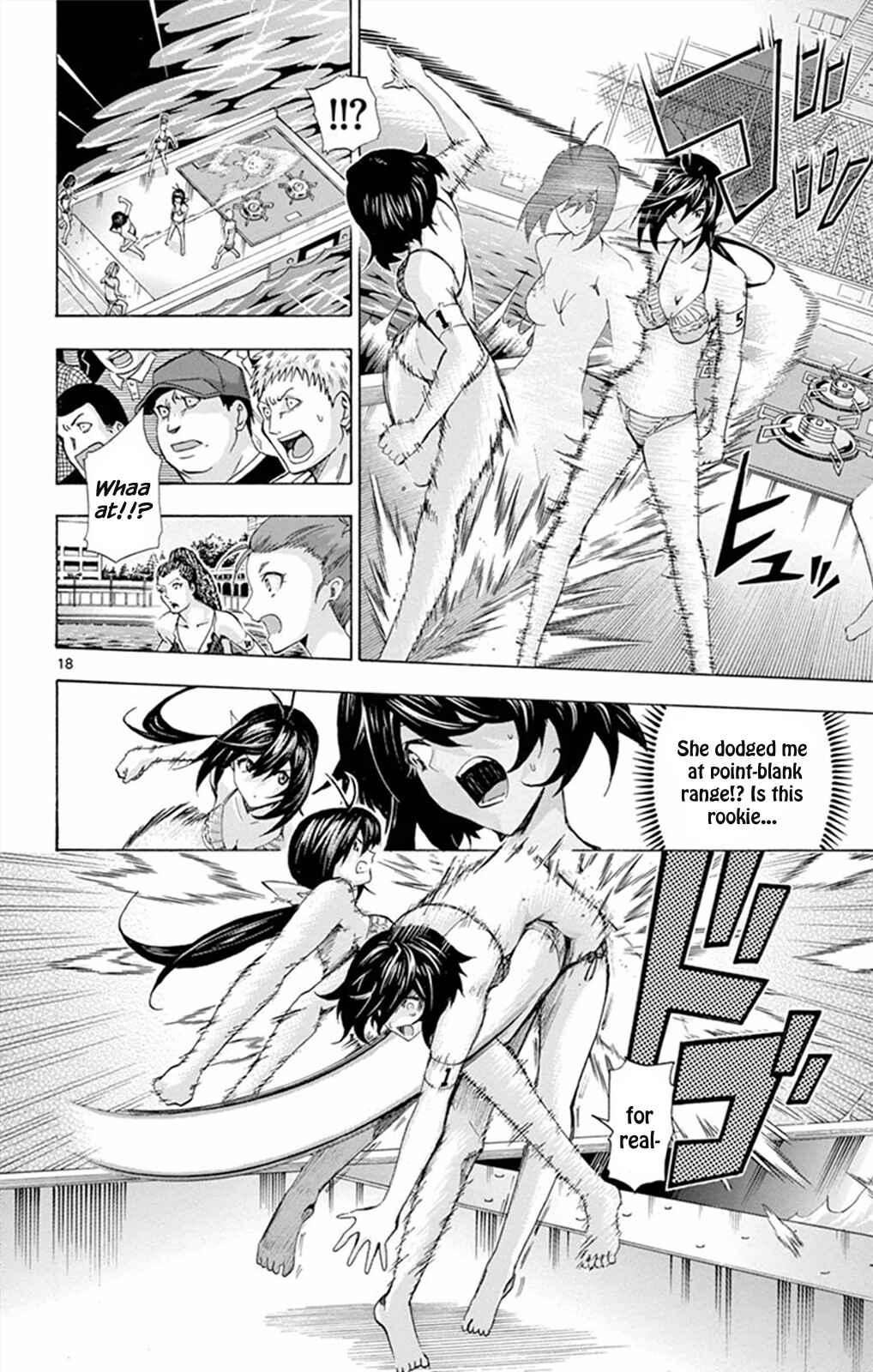 Page 21 Chapter 98 Keijo!!!!!!!!