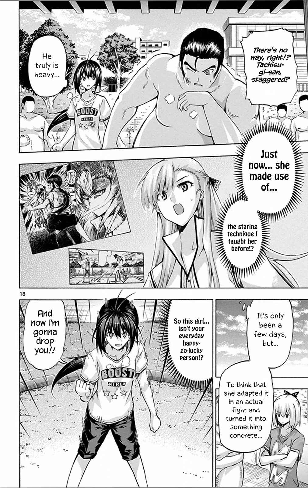 Page 16 Chapter 96 Keijo!!!!!!!!