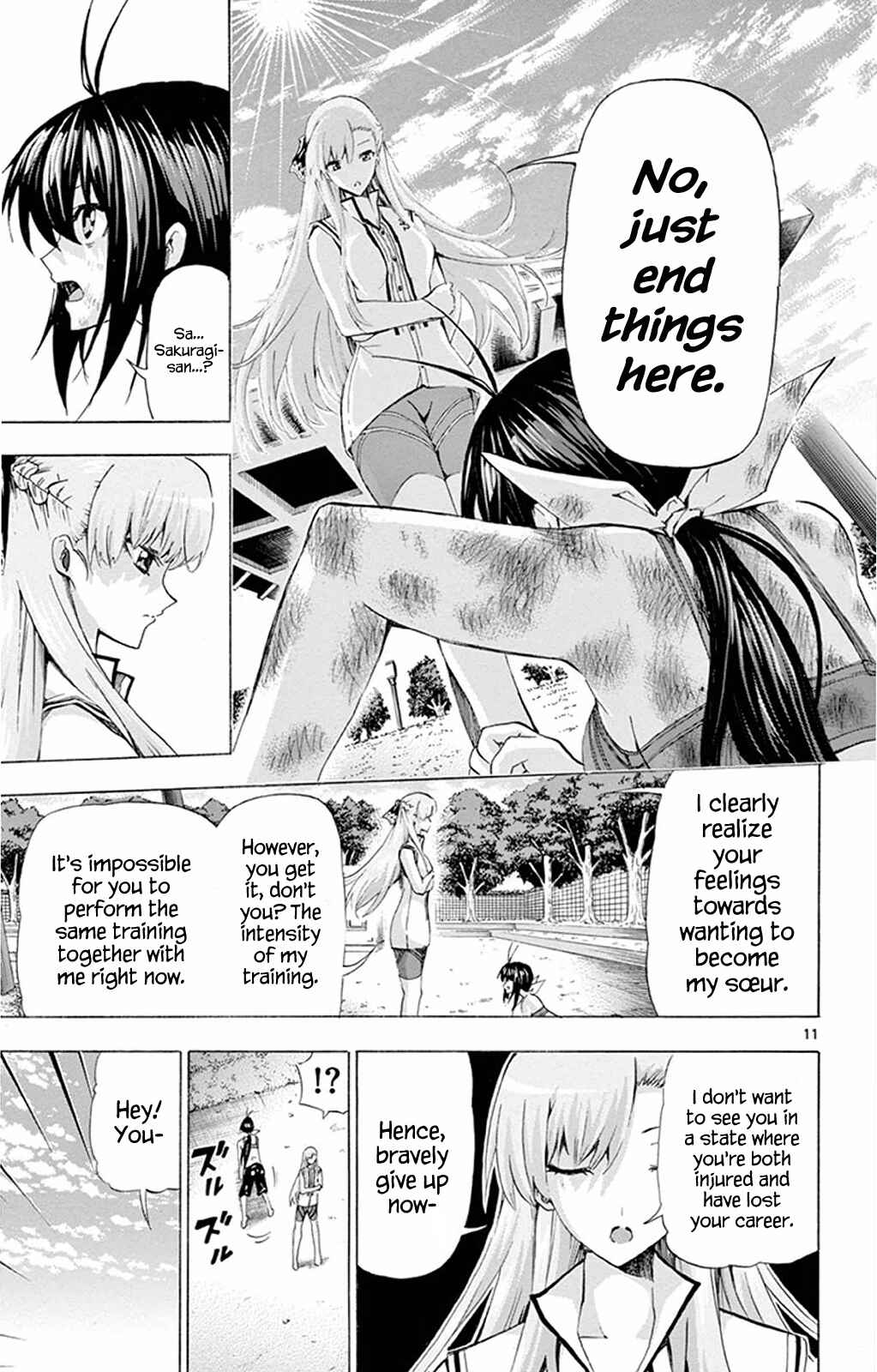 Page 11 Chapter 97 Keijo!!!!!!!!