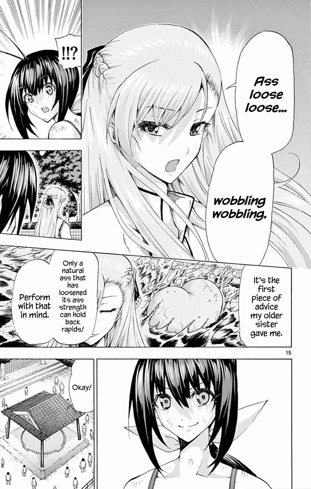 Page 15 Chapter 97 Keijo!!!!!!!!
