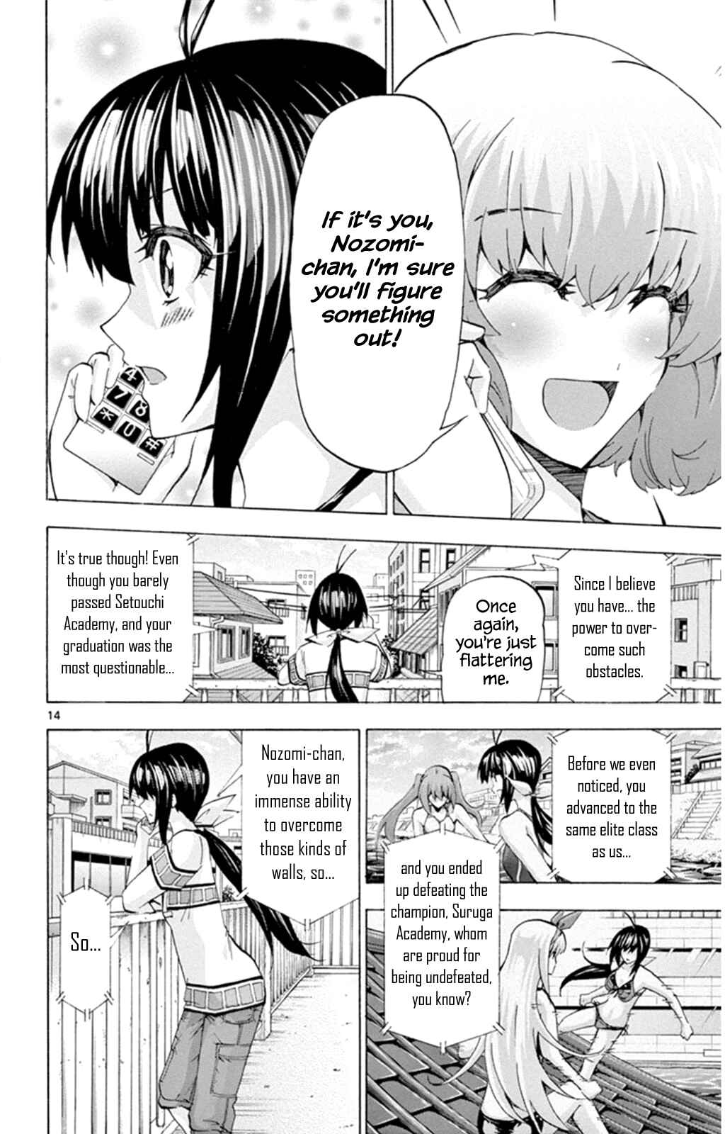 Page 14 Chapter 93 Keijo!!!!!!!!
