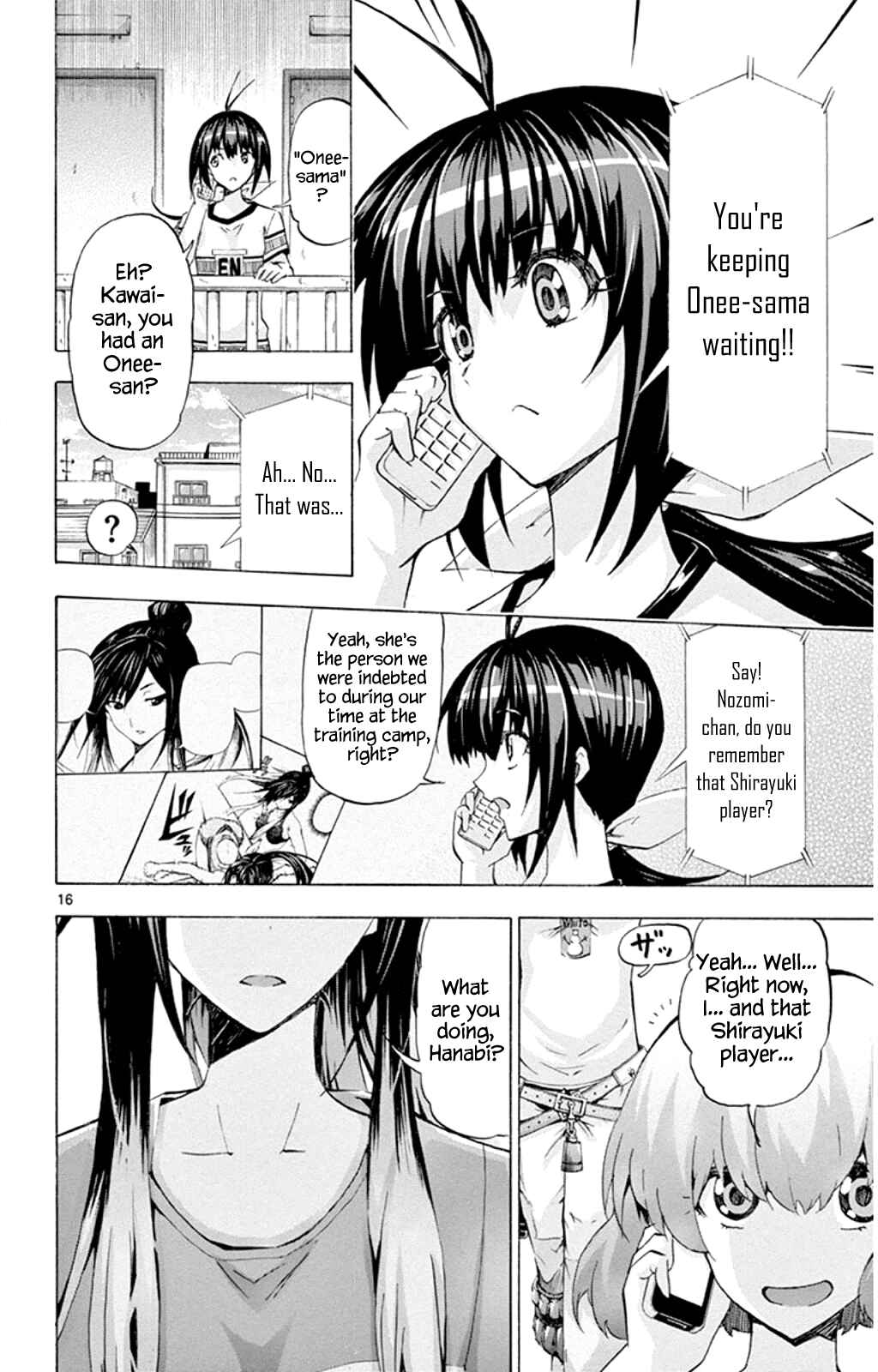 Page 16 Chapter 93 Keijo!!!!!!!!