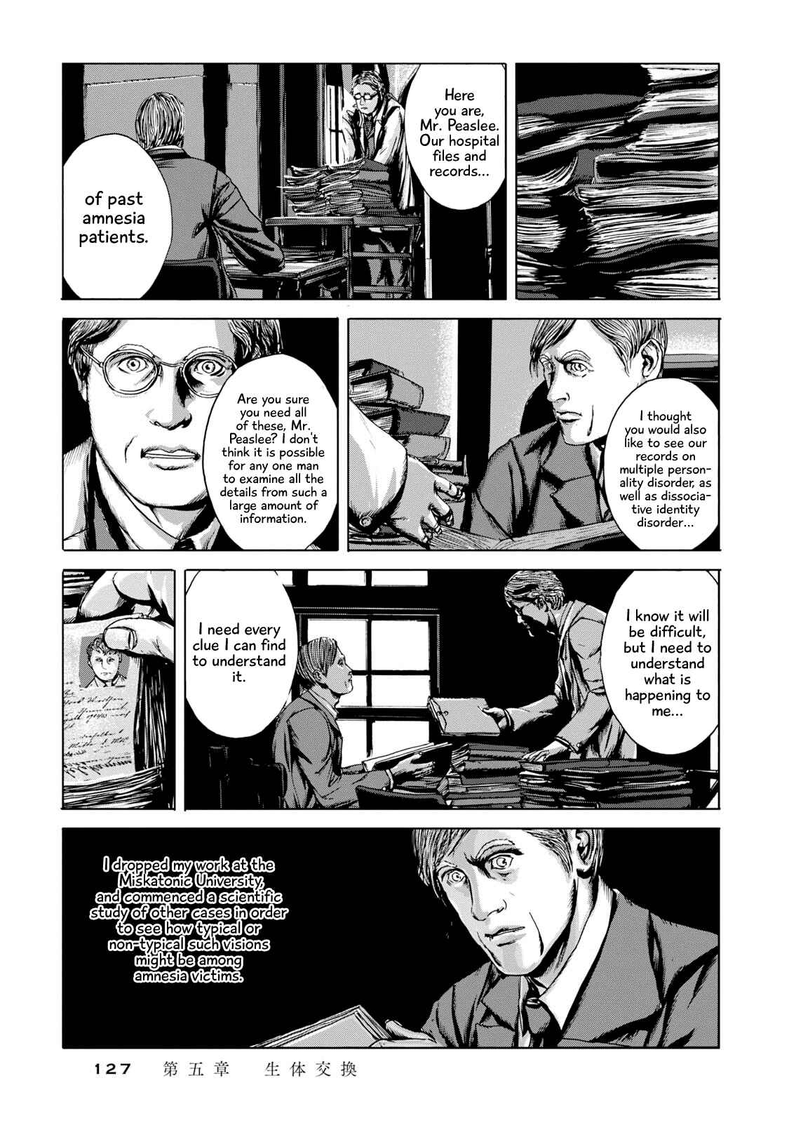 Page 10 Chapter 5 H.P. Lovecrafts The Shadow Out Of Time