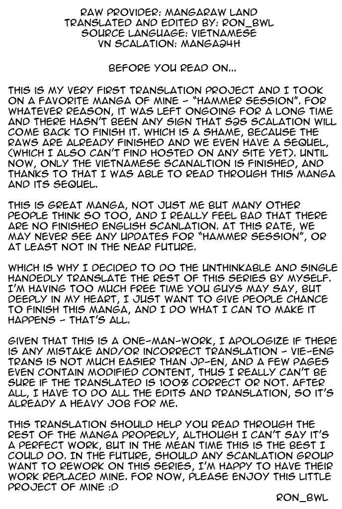 Page 21 Chapter 56 Hammer Session!
