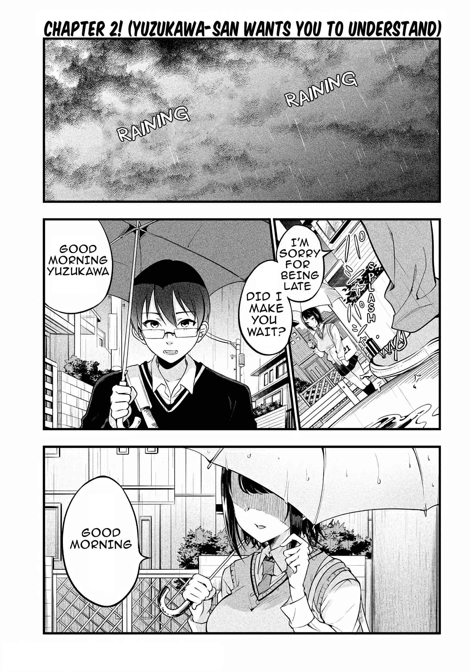 Page 1 Chapter 2 Yuzukawa-san wa, Sasshite Hoshii.