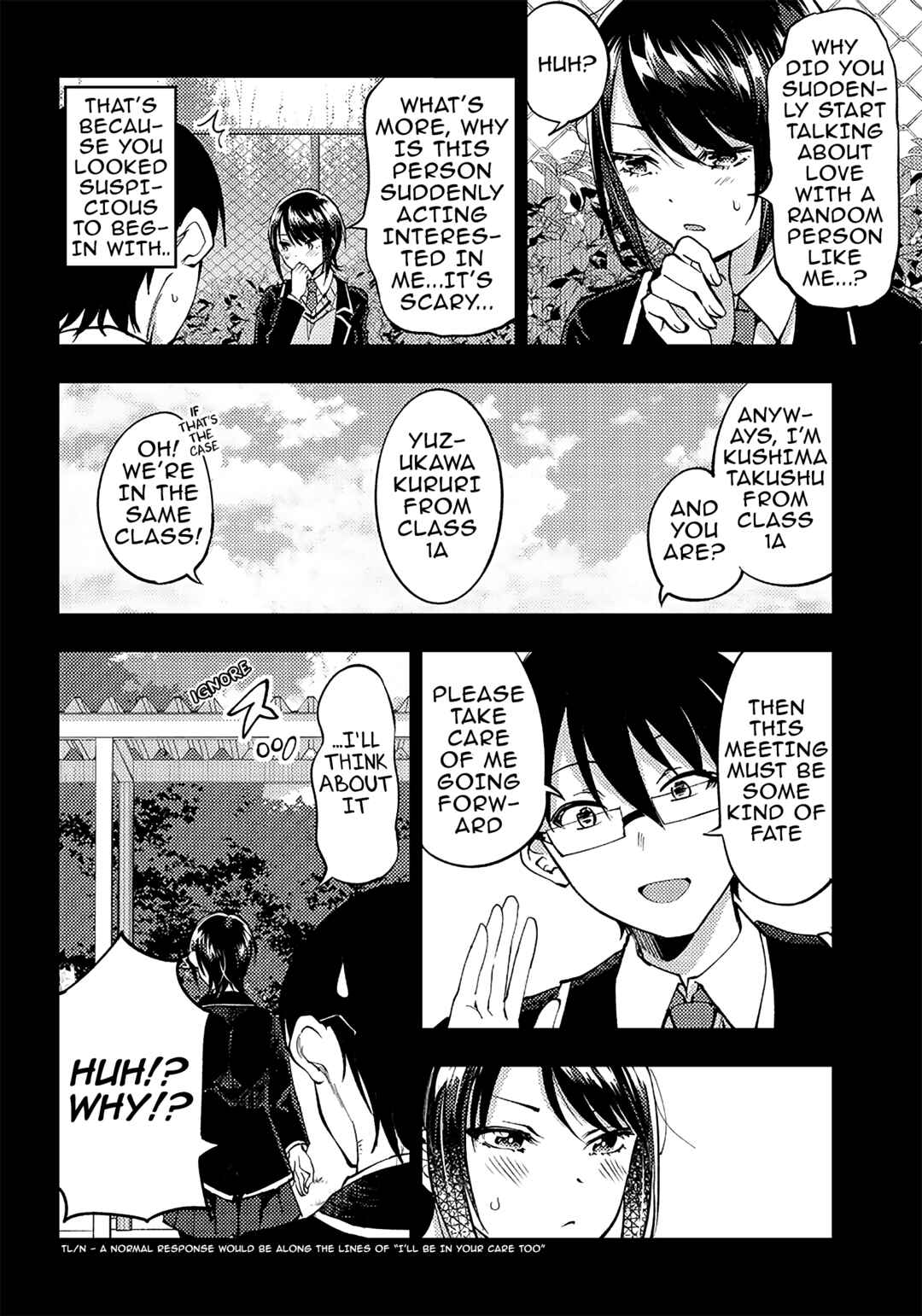 Page 9 Chapter 36 Yuzukawa-san wa, Sasshite Hoshii.
