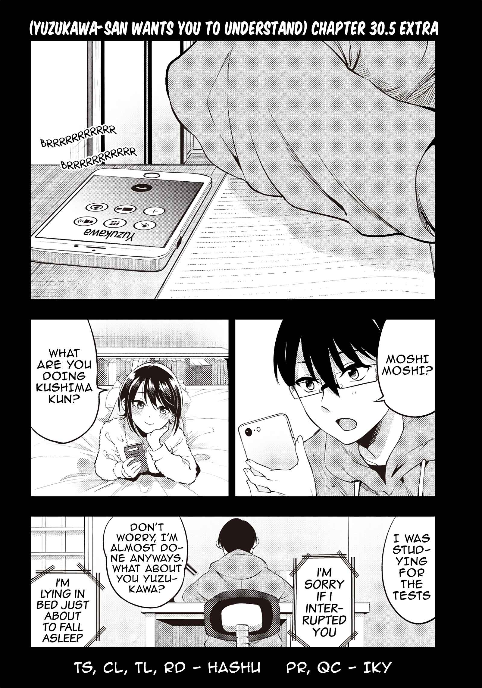 Page 1 Chapter 30.5 Yuzukawa-san wa, Sasshite Hoshii.