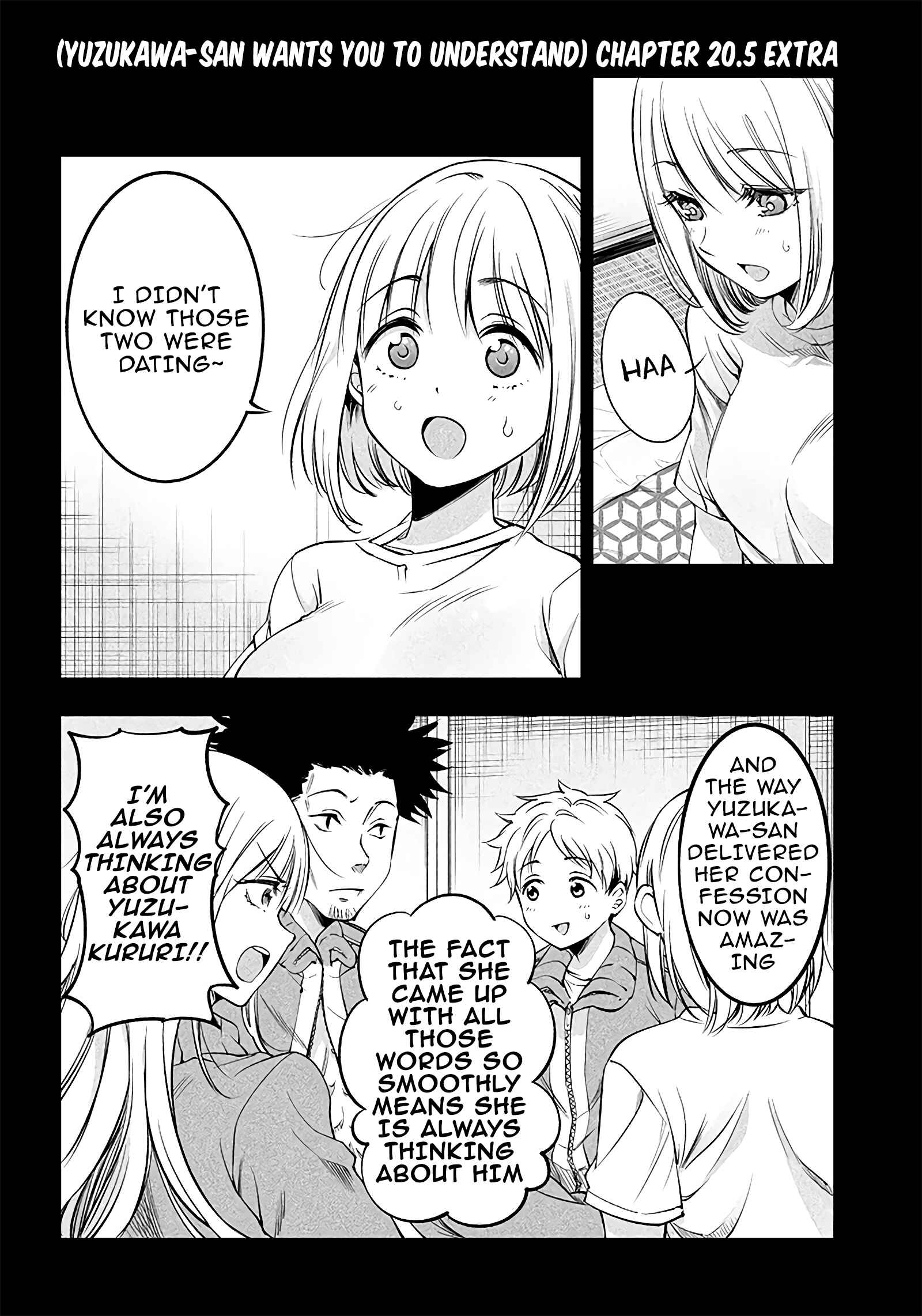 Page 1 Chapter 20.5 Yuzukawa-san wa, Sasshite Hoshii.