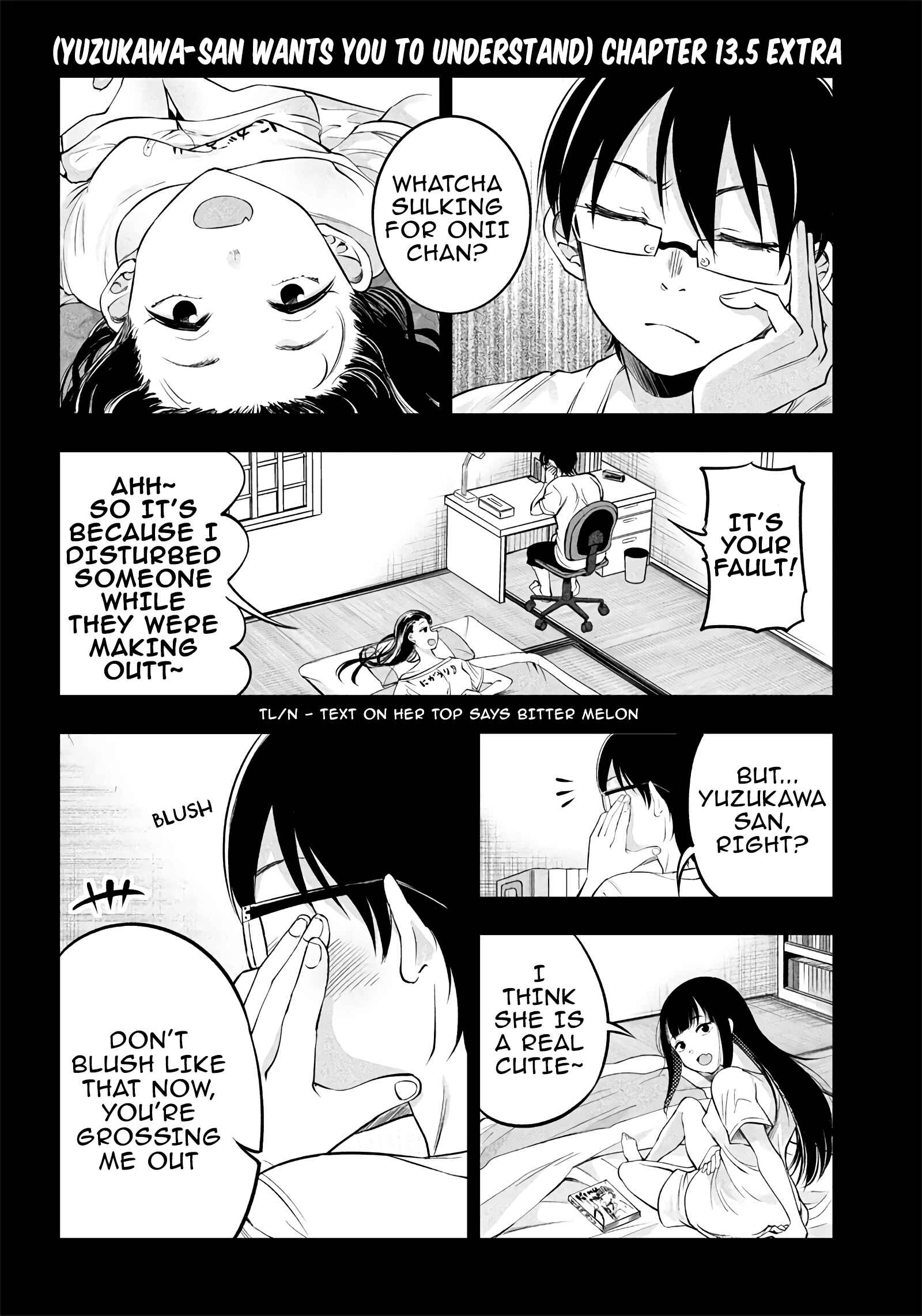 Page 1 Chapter 13.5 Yuzukawa-san wa, Sasshite Hoshii.