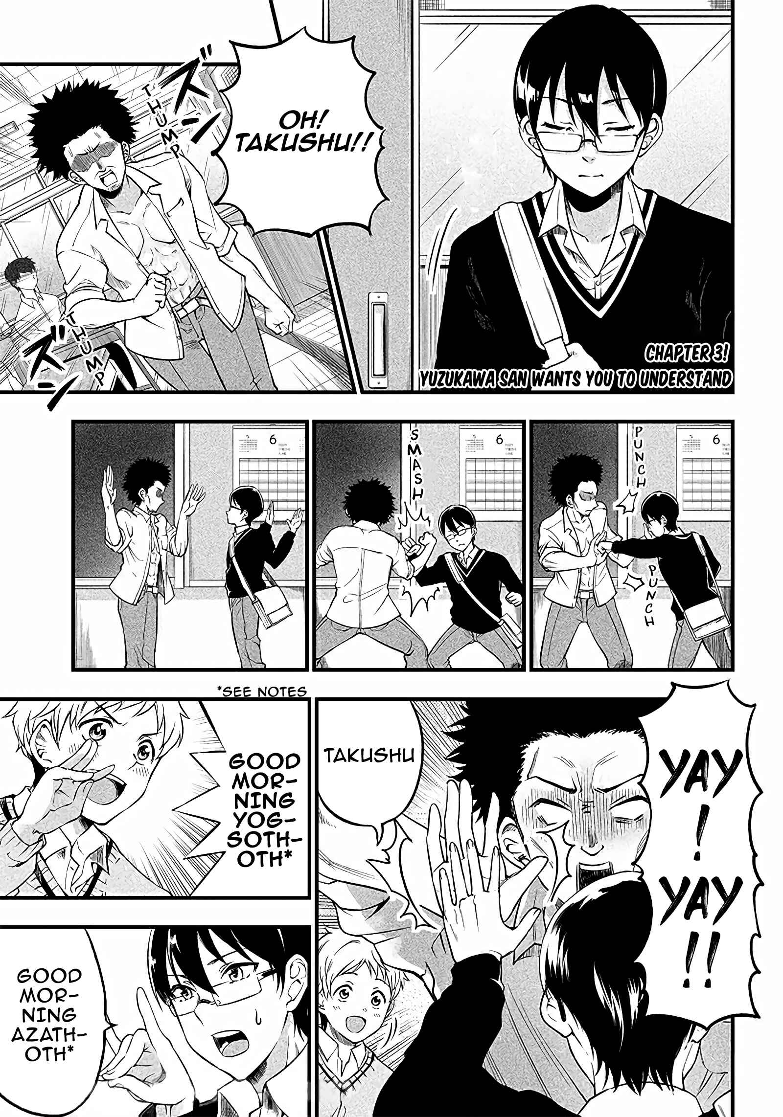 Page 1 Chapter 3 Yuzukawa-san wa, Sasshite Hoshii.