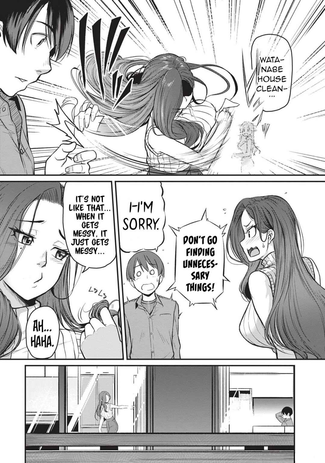 Page 8 Chapter 5 Shigoto Kaeri, Dokushin no Bijin Doushi ni Tanomarete