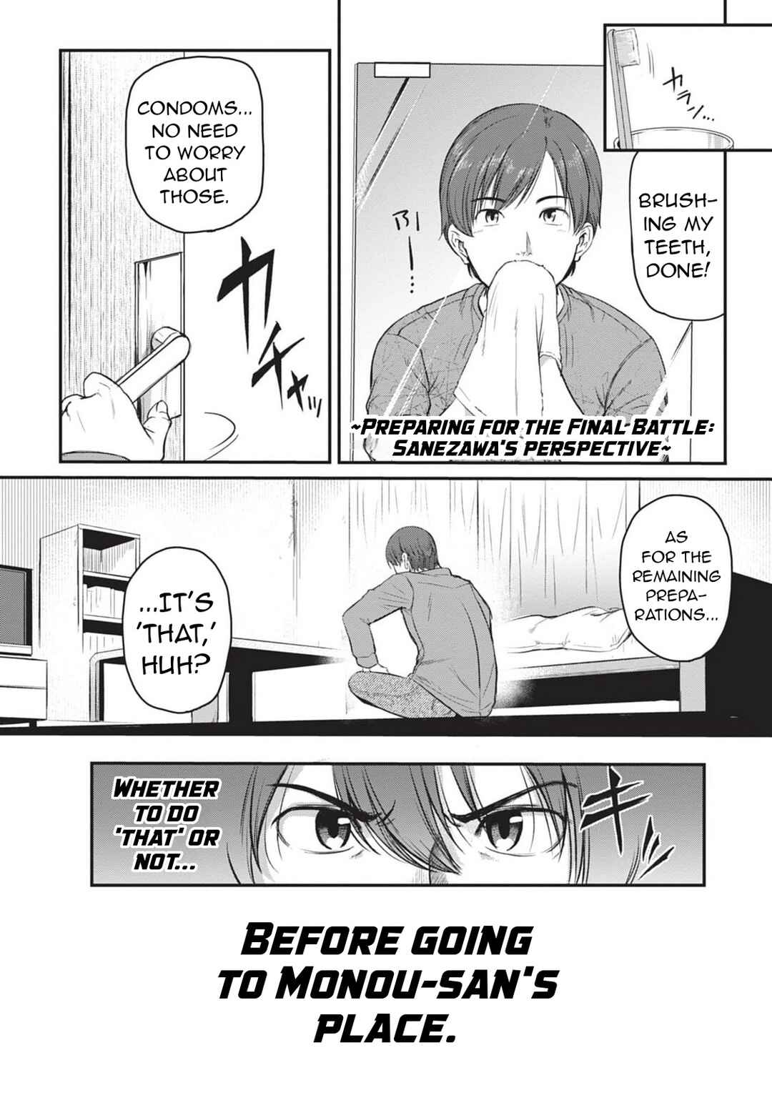 Page 11 Chapter 5.5 Shigoto Kaeri, Dokushin no Bijin Doushi ni Tanomarete