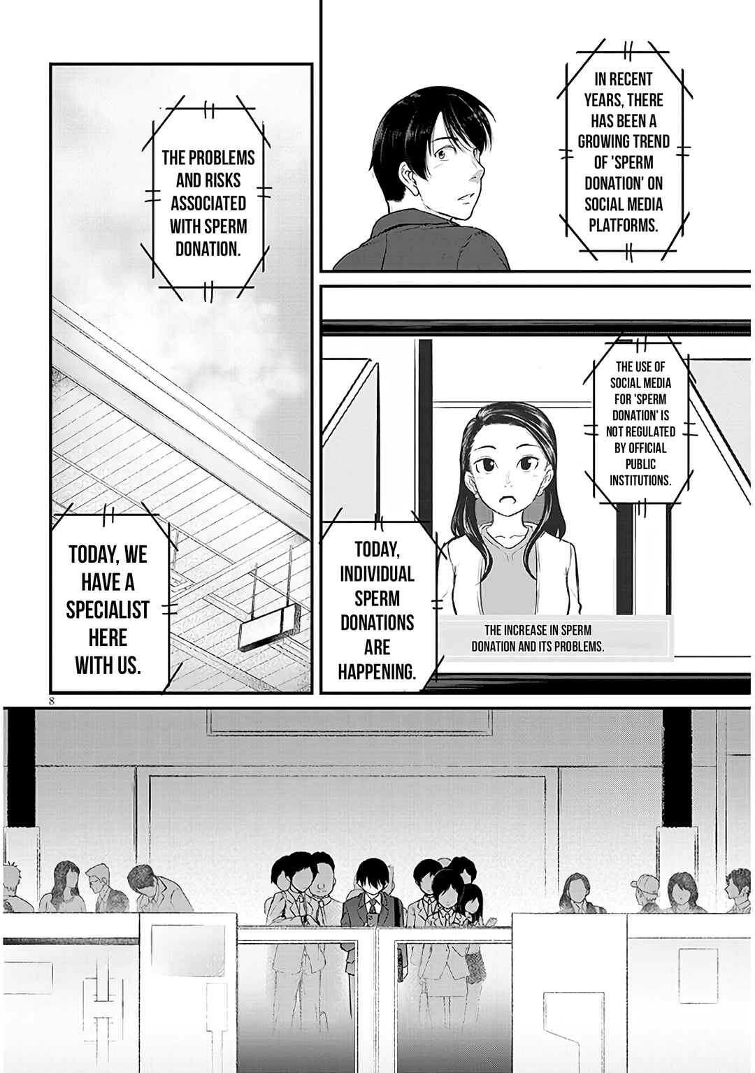 Page 10 Chapter 2 Shigoto Kaeri, Dokushin no Bijin Doushi ni Tanomarete